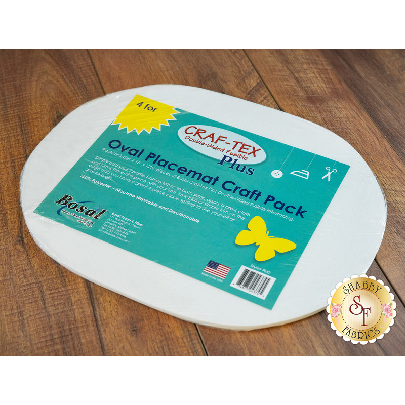Bosal Oval Placemat Craft Pack 16