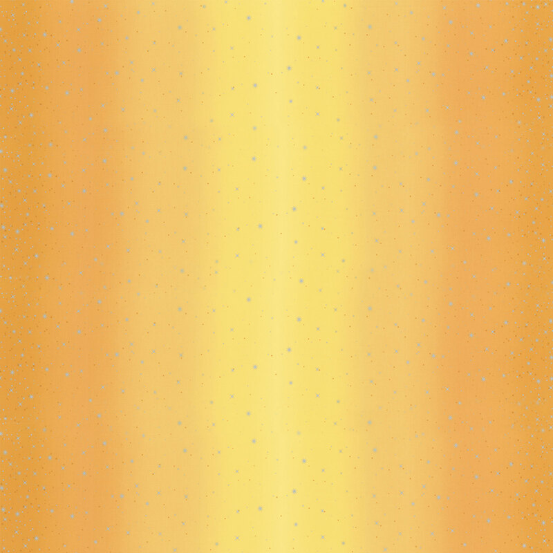 Honey ombre with metallic stars and starbursts | Shabby Fabrics