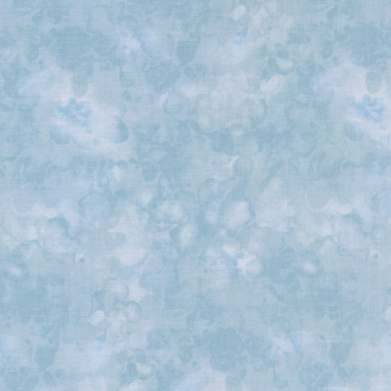 Blue mottled and marbled basics fabric | Shabby Fabrics