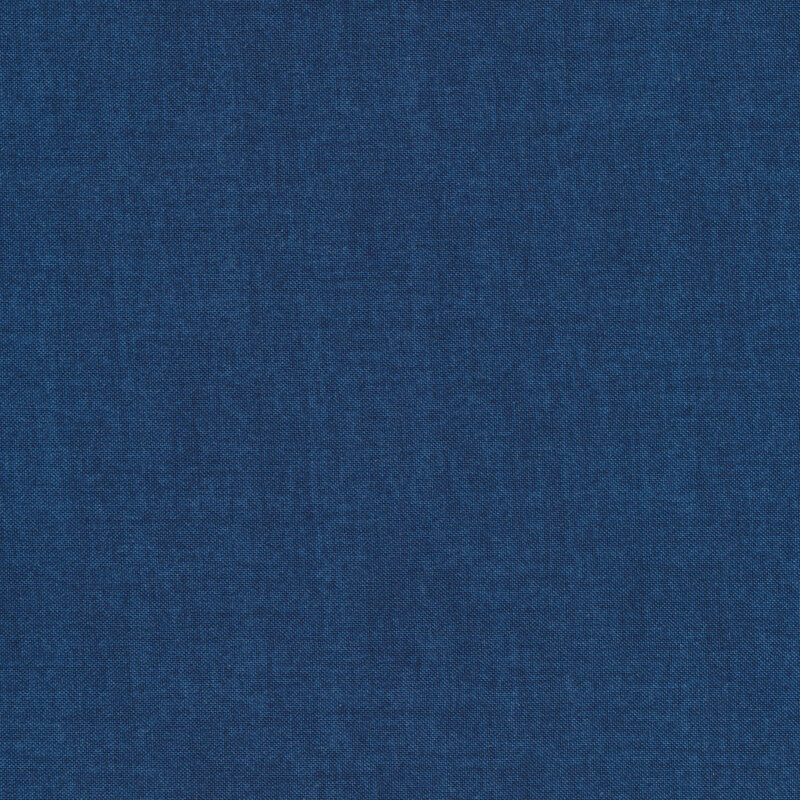 Linen textured navy blue fabric | Shabby Fabrics
