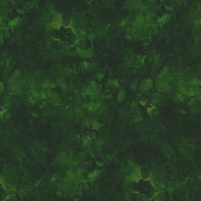 Tonal dark green fabric | Shabby Fabrics