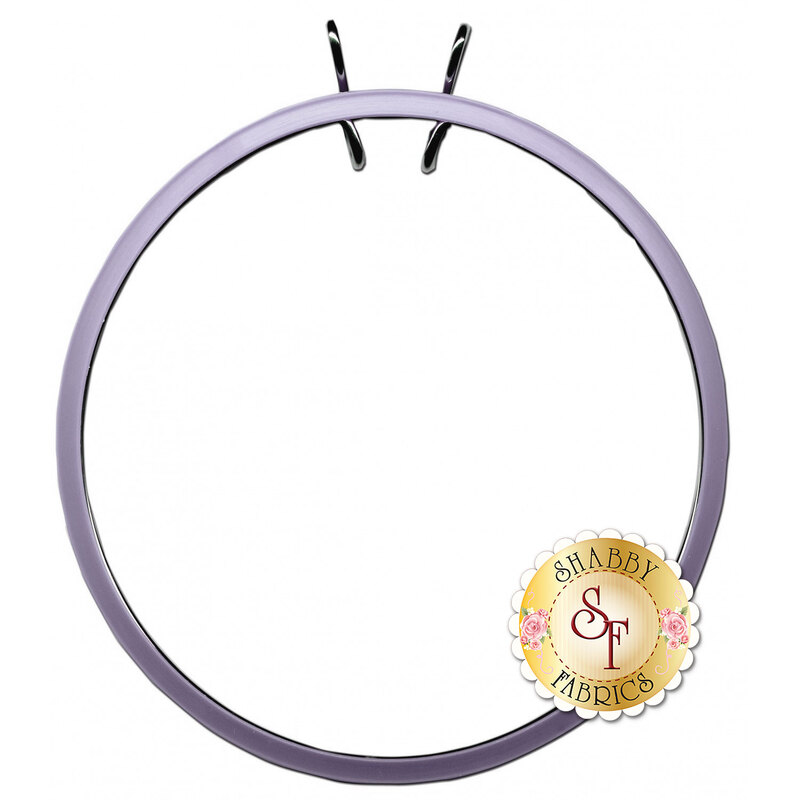 Spring Tension Embroidery Hoop - 7in - Purple | Shabby Fabrics