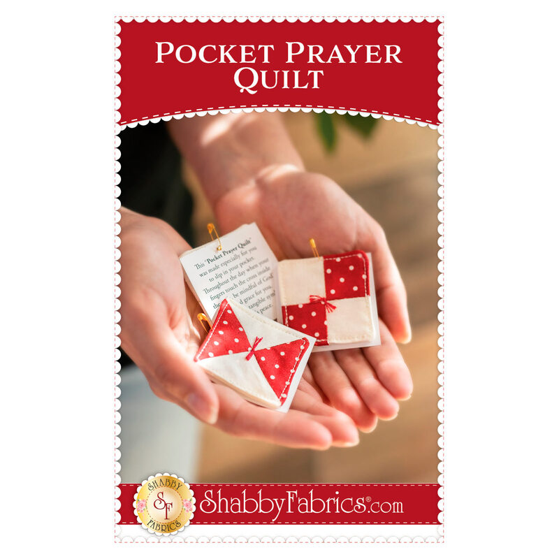The cover of the Pocket Prayer Quilt Pattern