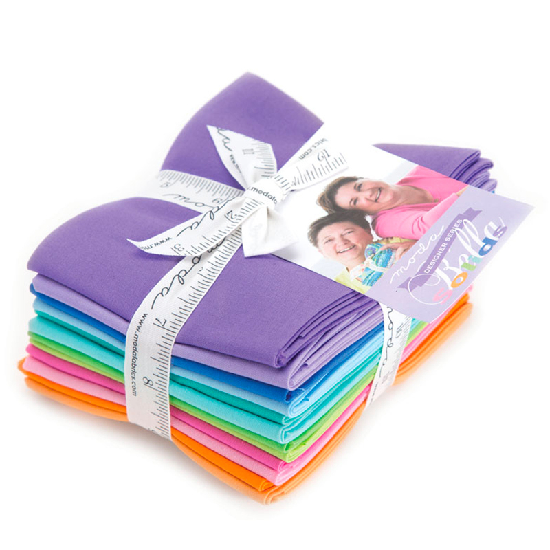 Bella Solids 12 FQ Set - Designer Select Bella Bundle | Shabby Fabrics