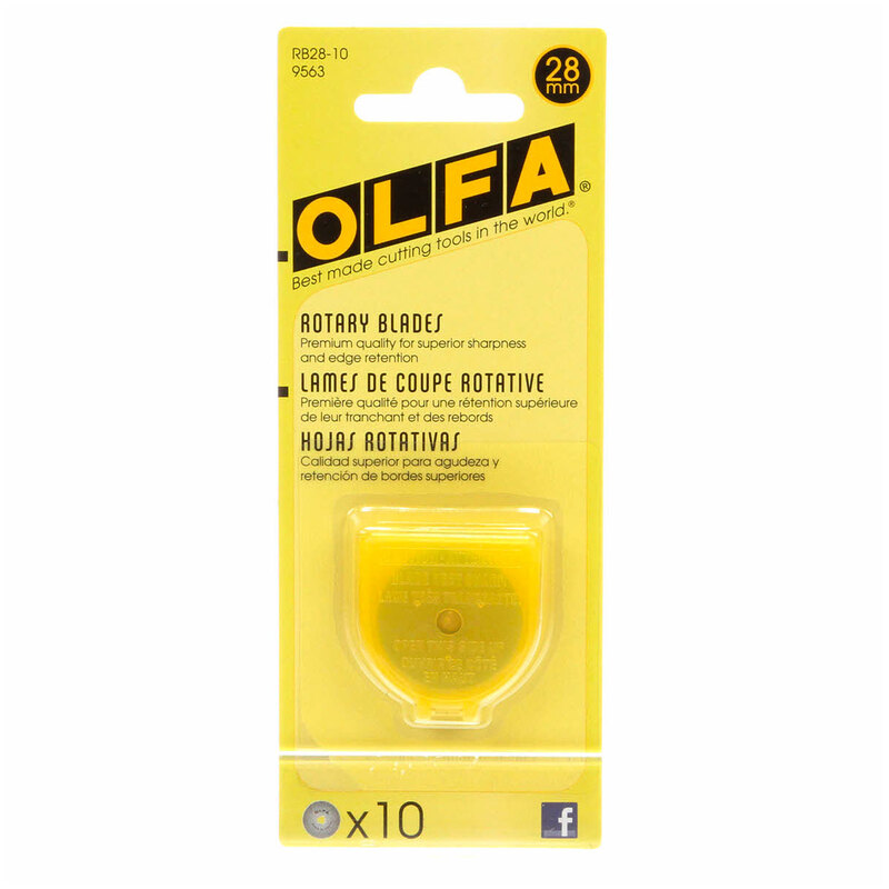 Olfa 28mm Rotary Blades - 10 count | Shabby Fabrics