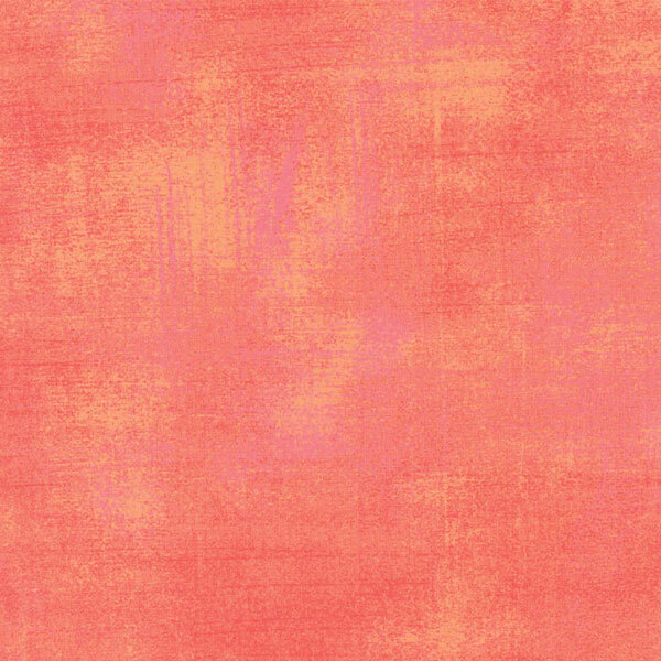 Peach grunge textured fabric | Shabby Fabrics