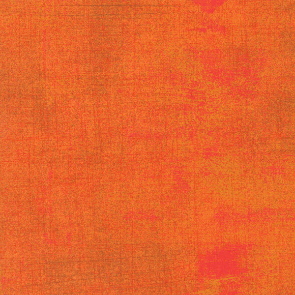 Orange grunge textured fabric | Shabby Fabrics