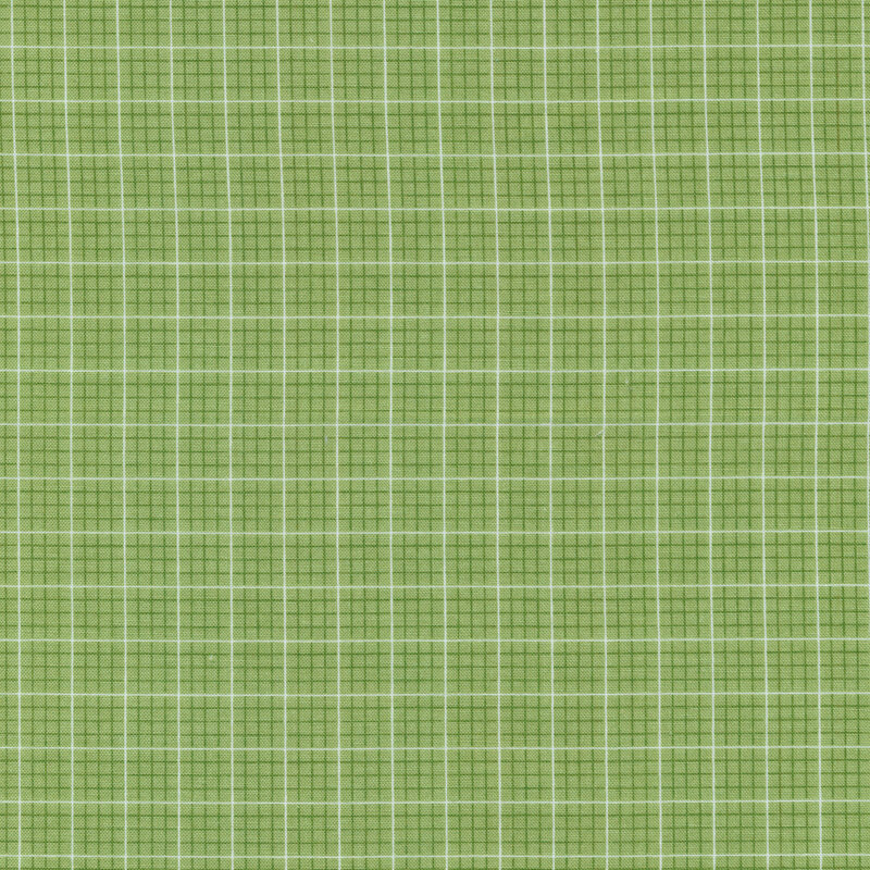 Tonal green checkered fabric | Shabby Fabrics