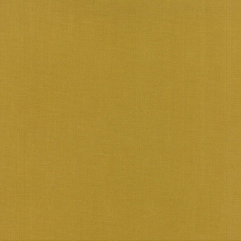 Solid dark mustard fabric | Shabby Fabrics