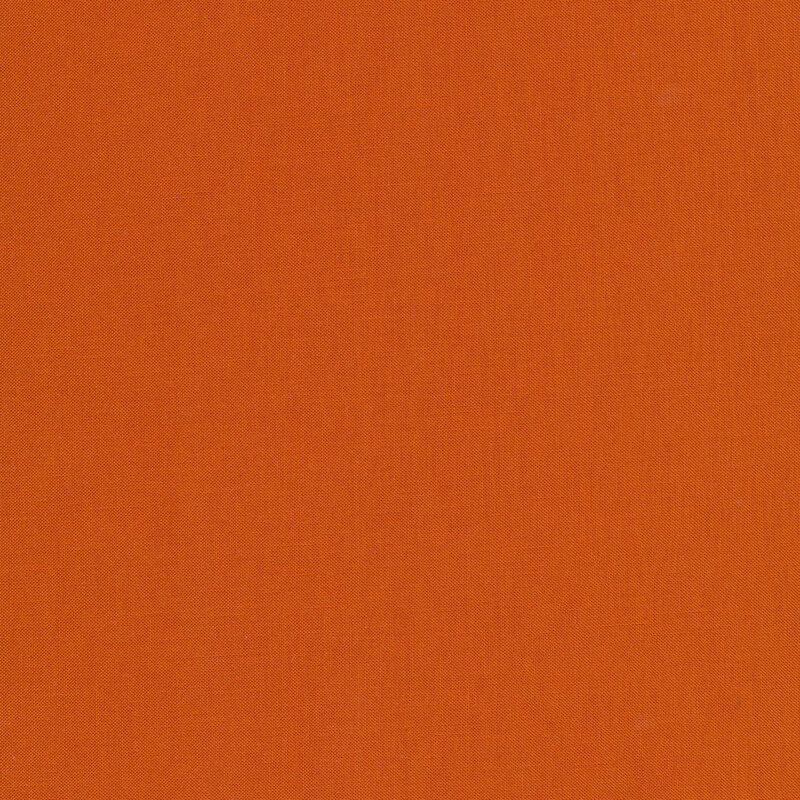 Solid dark orange fabric | Shabby Fabrics