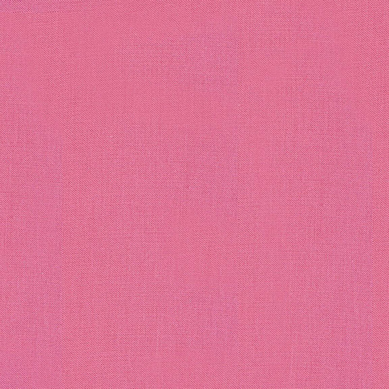 Solid bright medium pink fabric | Shabby Fabrics