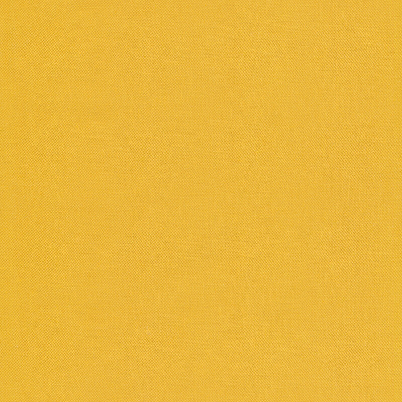 Solid bright mustard yellow fabric | Shabby Fabrics