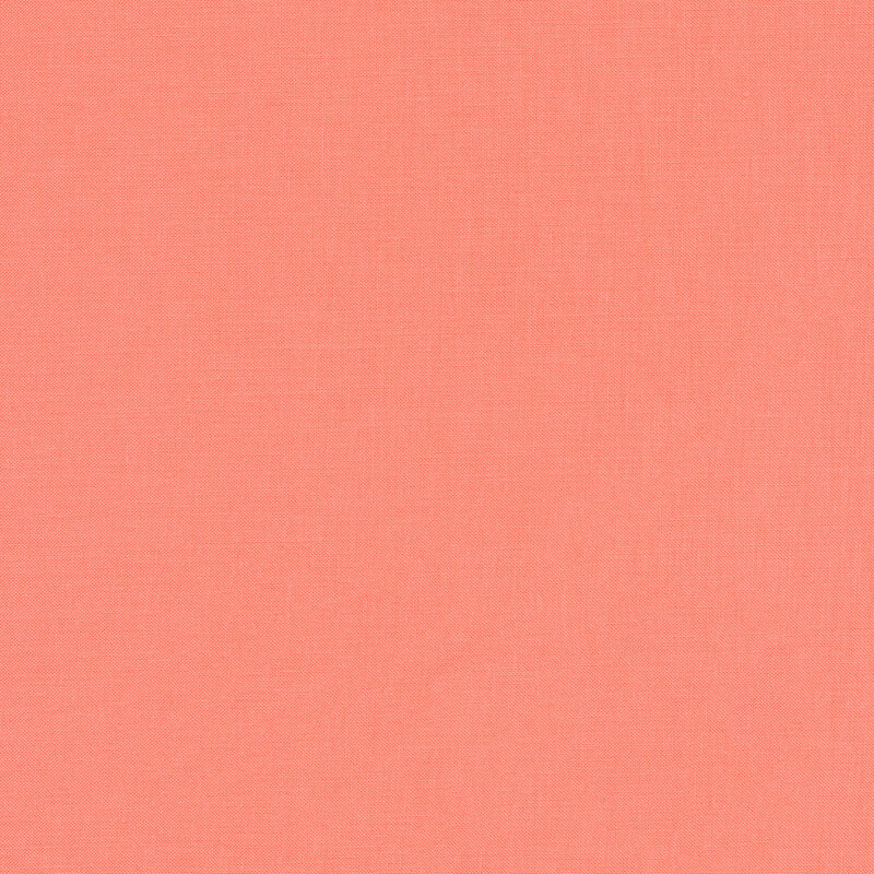 Solid bright peach fabric | Shabby Fabrics
