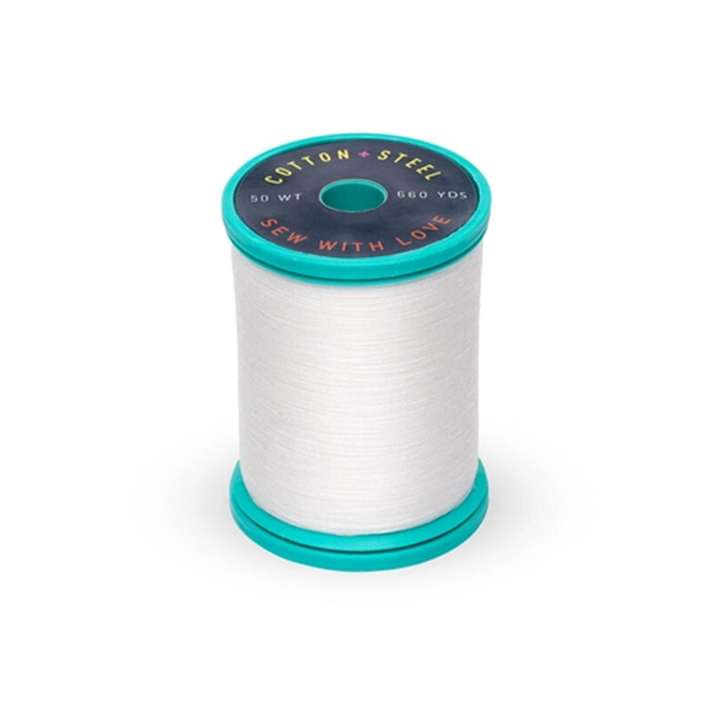 Sulky Cotton + Steel 50wt Thread - Soft White - 660yds | Shabby Fabrics