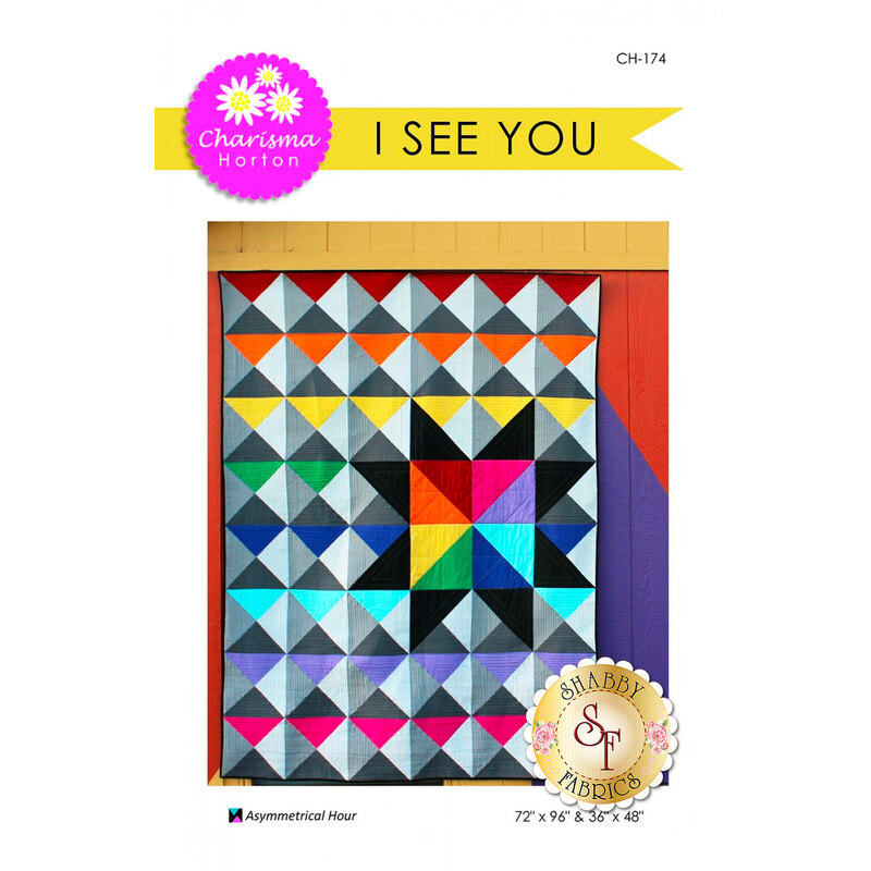 Front of the I See You pattern by Charisma Horton | Shabby Fabrics