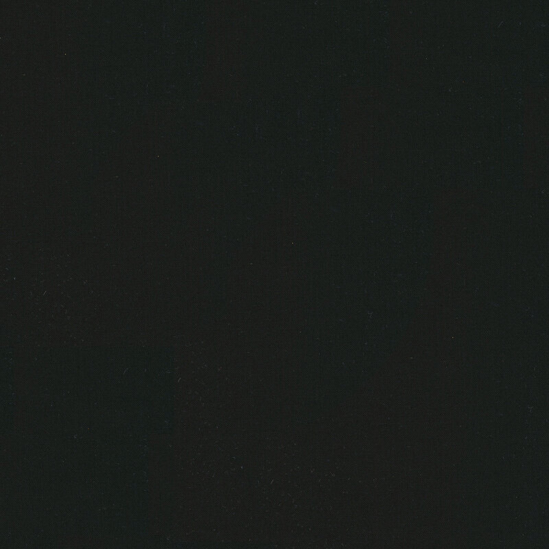 Silky Cotton Solids EESSCS-332 Jet Black by Elite | Shabby Fabrics