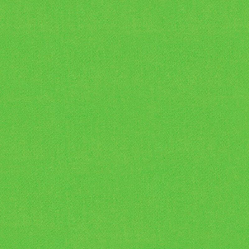 Solid bright green fabric | Shabby Fabrics