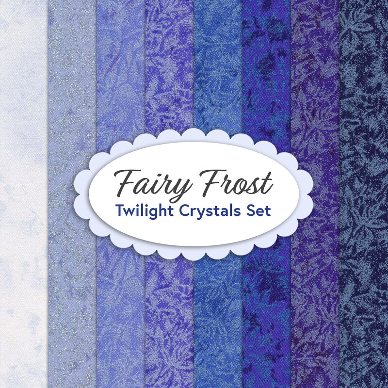 A collage of a Fairy Frost 8 FQ Set - Twilight Crystals