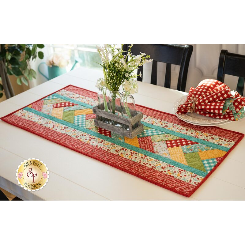 Quilt As You Go Venice Table Runner Kit - Cultivate Kindness