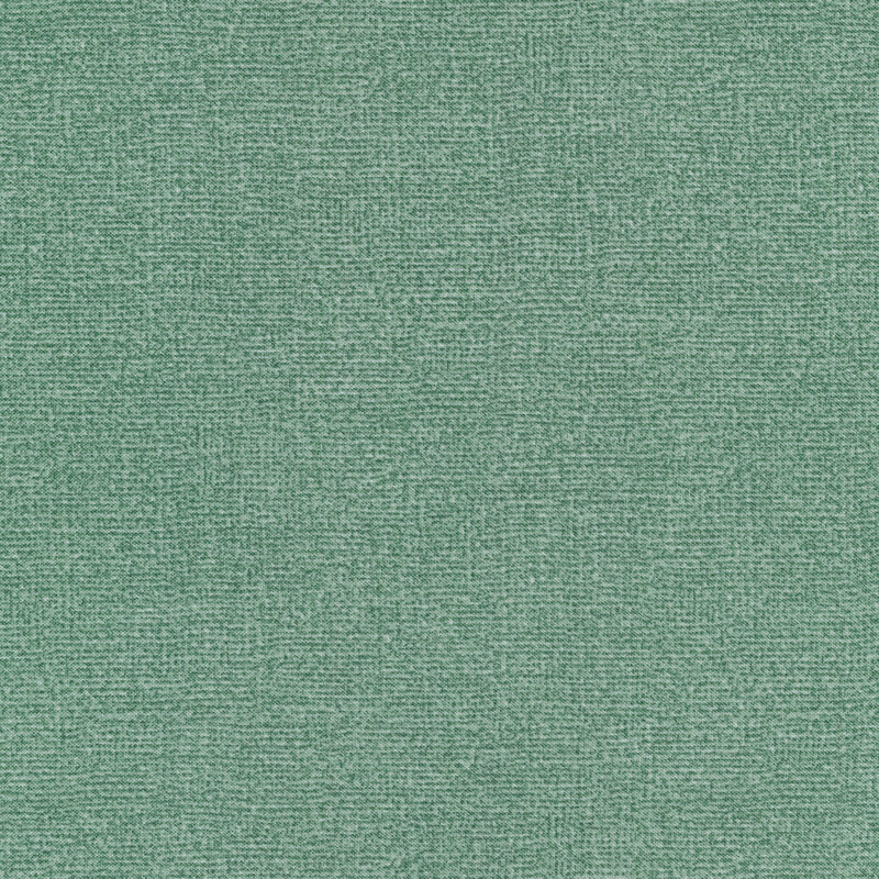 Fabric features green blue burlap texture design | Shabby Fabrics