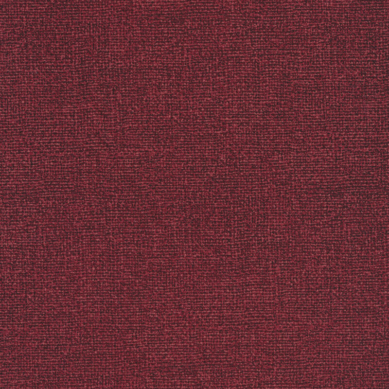 Fabric features maroon red burlap texture design | Shabby Fabrics