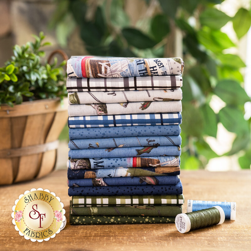 At The Lake 15 FQ Set by Tara Reed for Riley Blake Designs