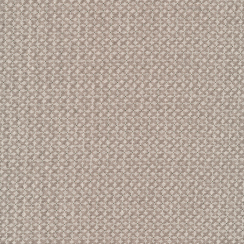 Small dark gray X's on a light gray background | Shabby Fabrics