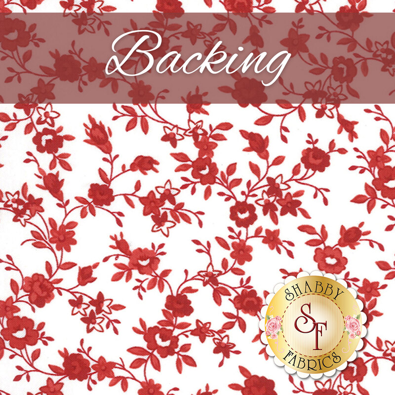 A is for Apple Quilt Kit - Backing - 4-1/2 yds - RESERVE | Shabby Fabrics