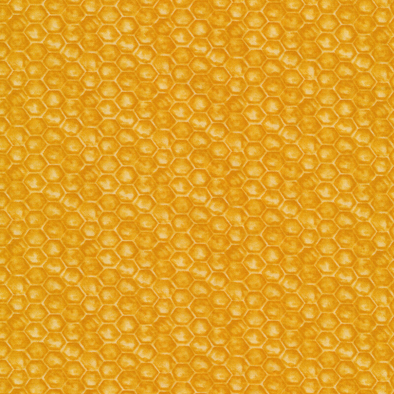 Tonal yellow honeycomb | Shabby Fabrics