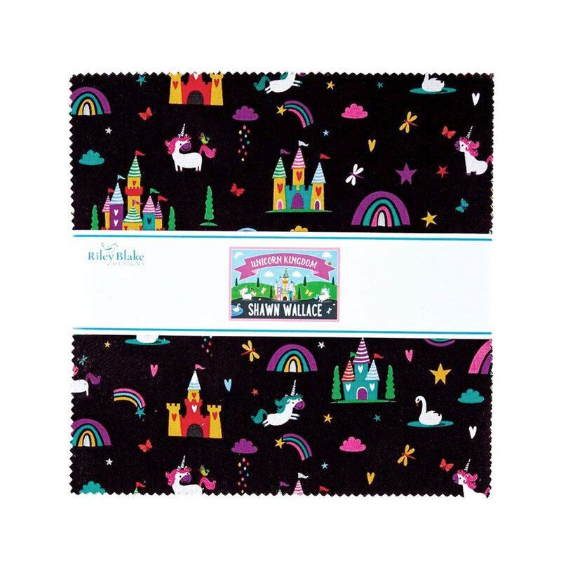 The Unicorn Kingdom 10" squares