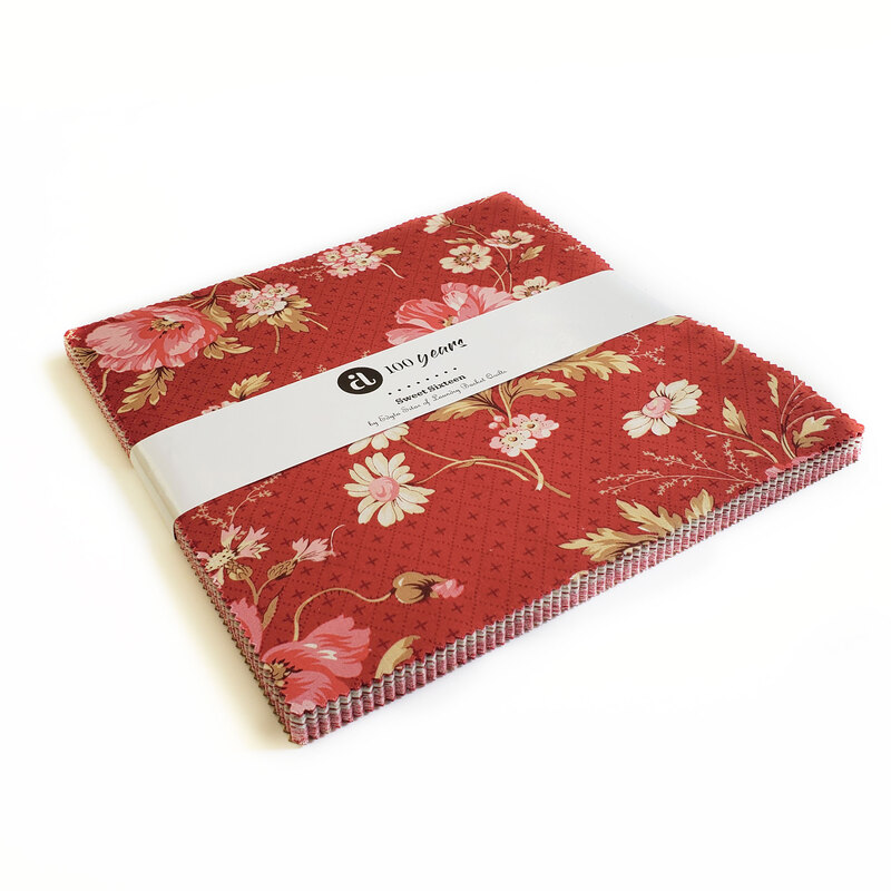 Sweet 16 10" Squares on a white background