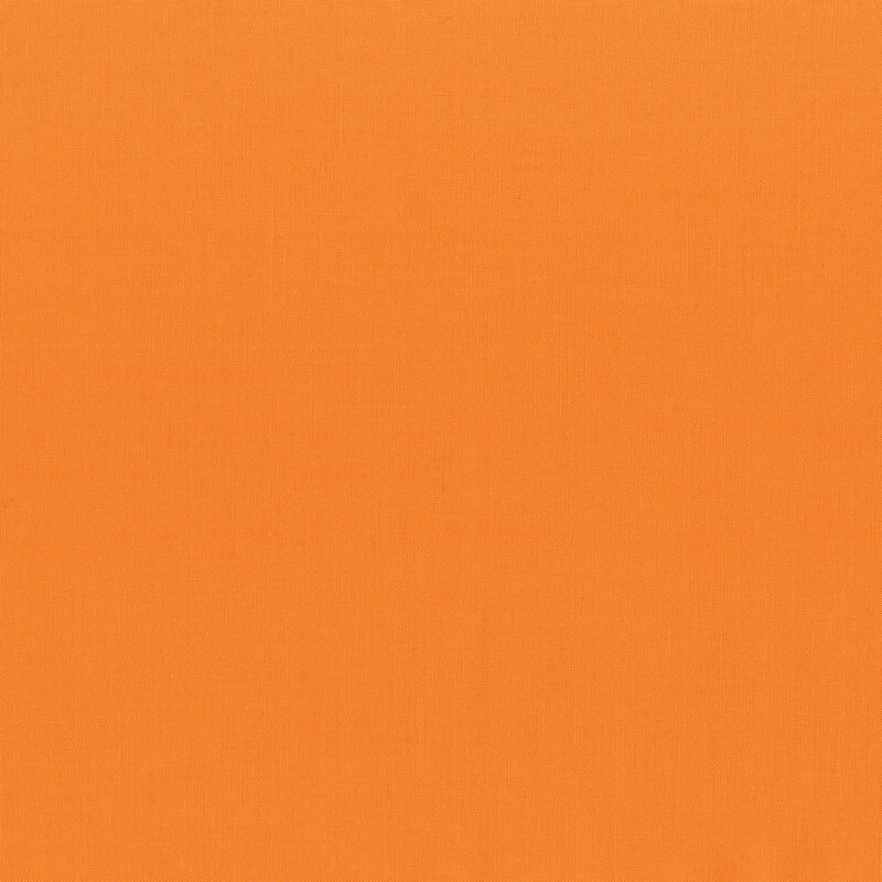 Orange fabric features light texture design | Shabby Fabrics