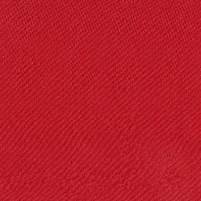 Solid bright cherry red fabric | Shabby Fabrics