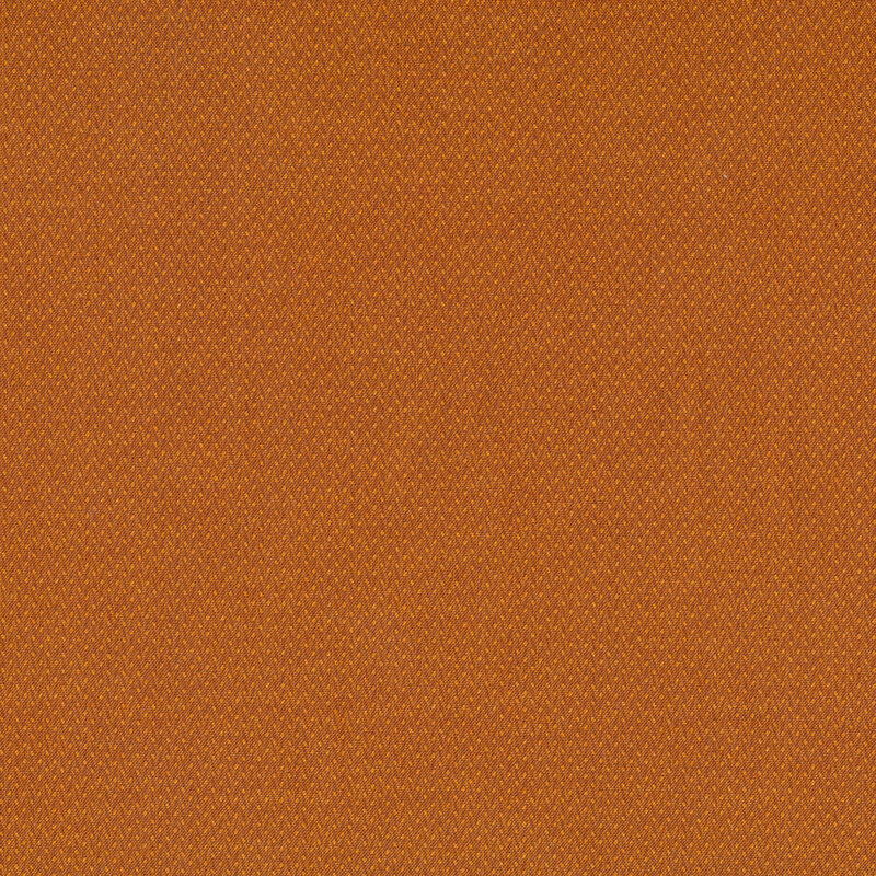 Tiny dark orange zig zag burlap texture on an orange background