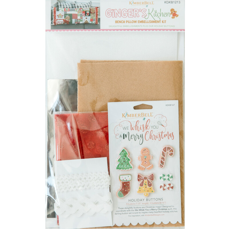 Photo of the Ginger's Kitchen Embellishment Kit | Shabby Fabrics