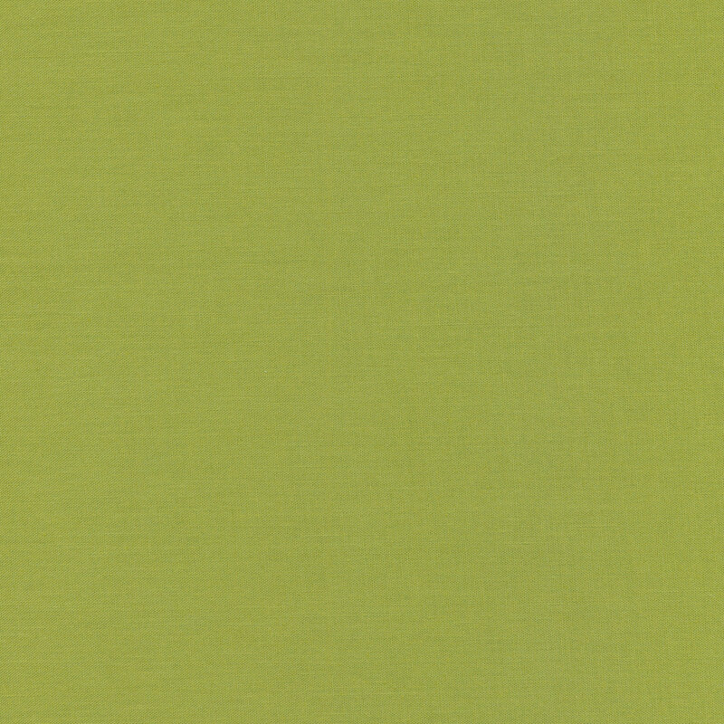 Solid olive green fabric