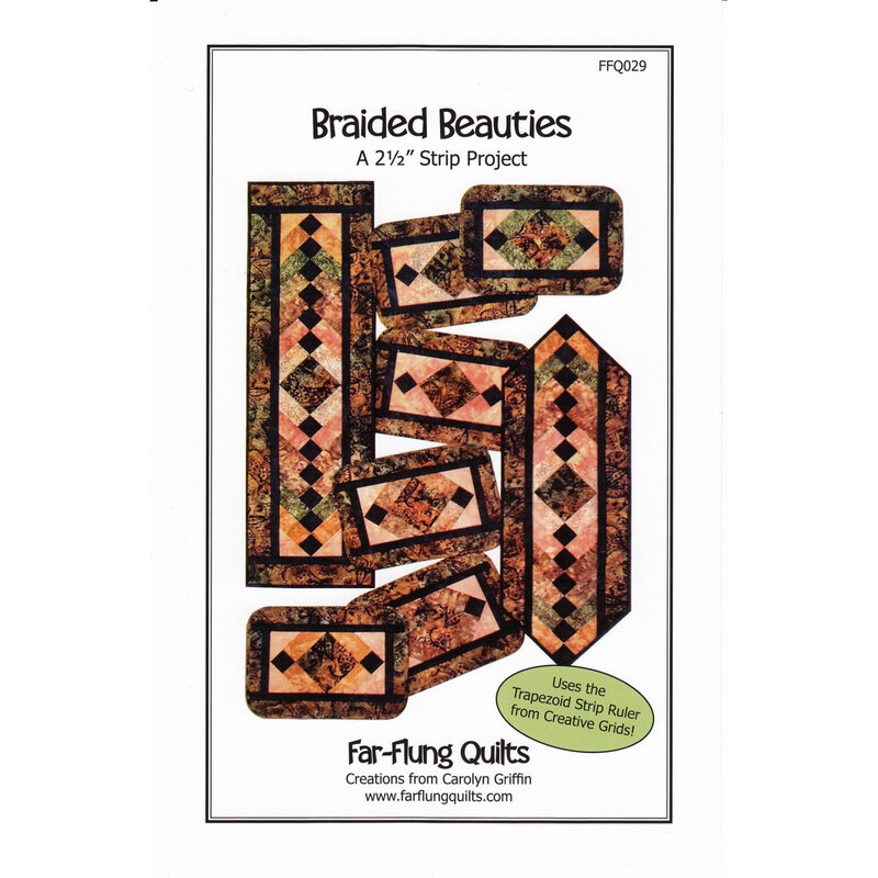 Front of the Braided Beauties pattern | Shabby Fabrics