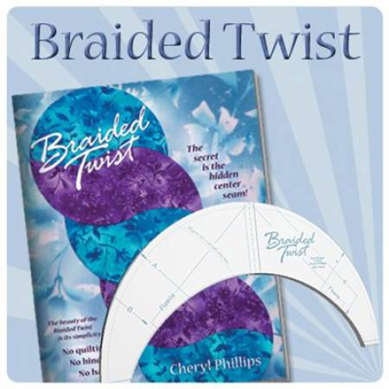 Tablecloth Braided Twist Template,Acrylic Curve Quilting Templates