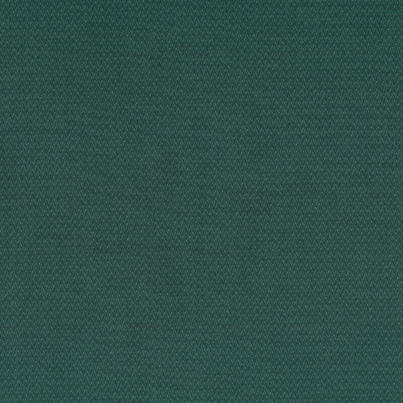 Small tonal zig zags on a dark green background
