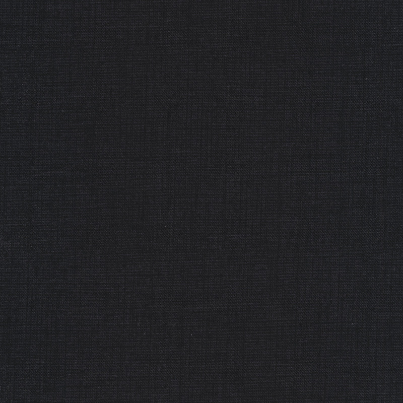 Black linen textured fabric | Shabby Fabrics