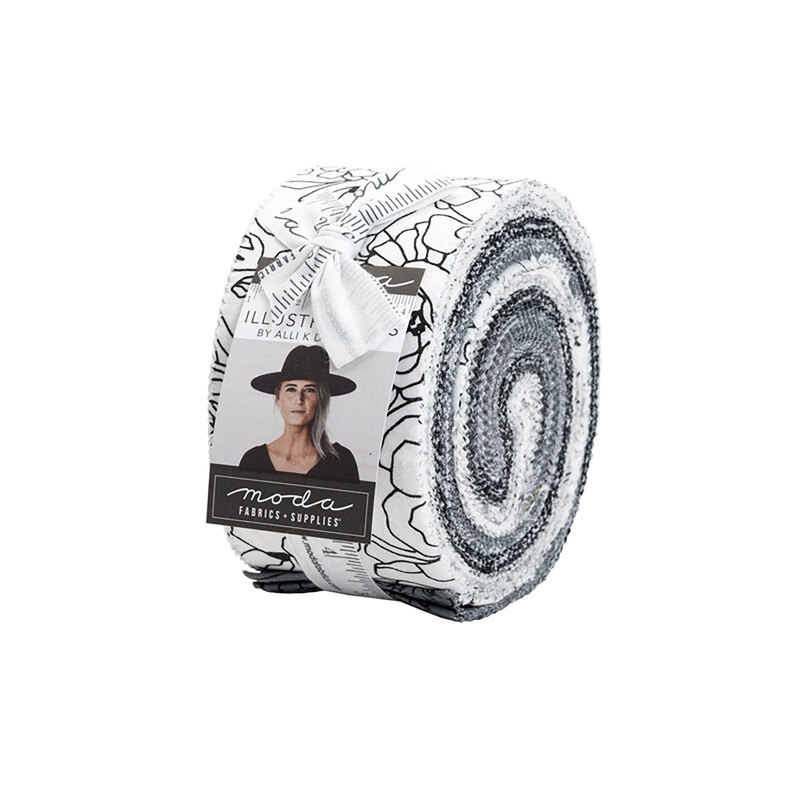 Photograph of the Illustrations Jelly Roll | Shabby Fabrics