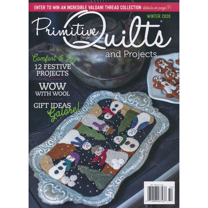 Primitive Quilts and Projects - Winter 2020 Magazine