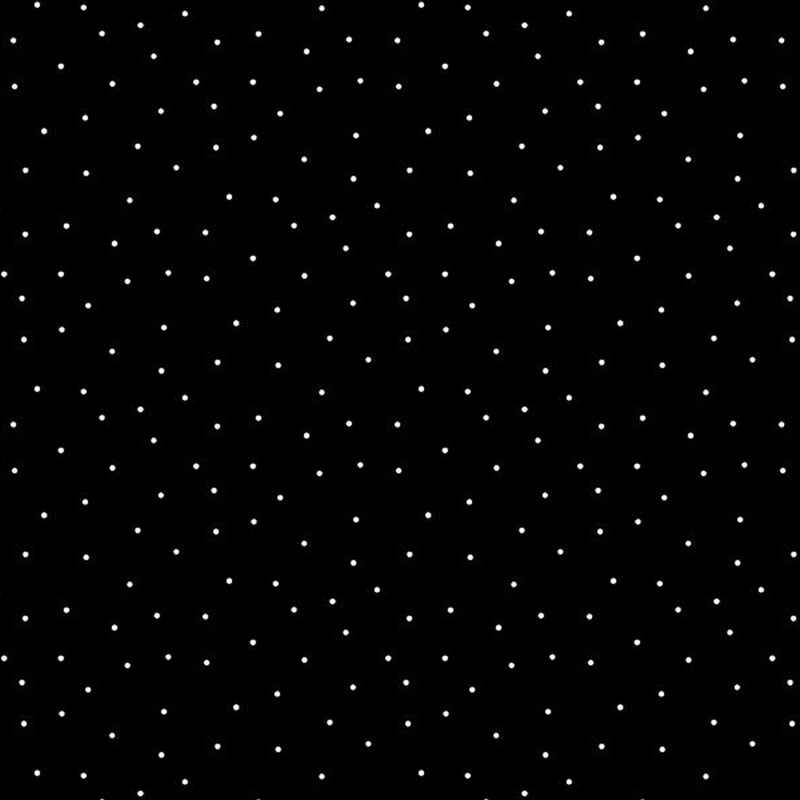 Small white pin dots on a black background
